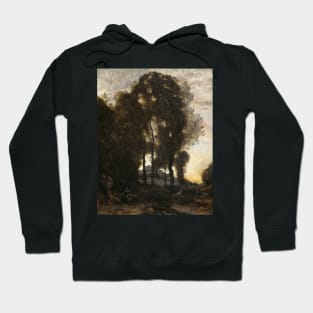 Souvenir of Italy by Jean-Baptiste-Camille Corot Hoodie